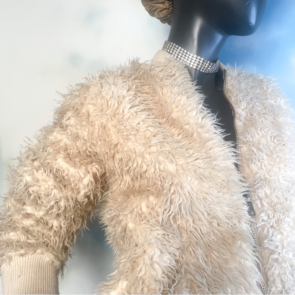 Chaser Faux Fur Bomber Jacket